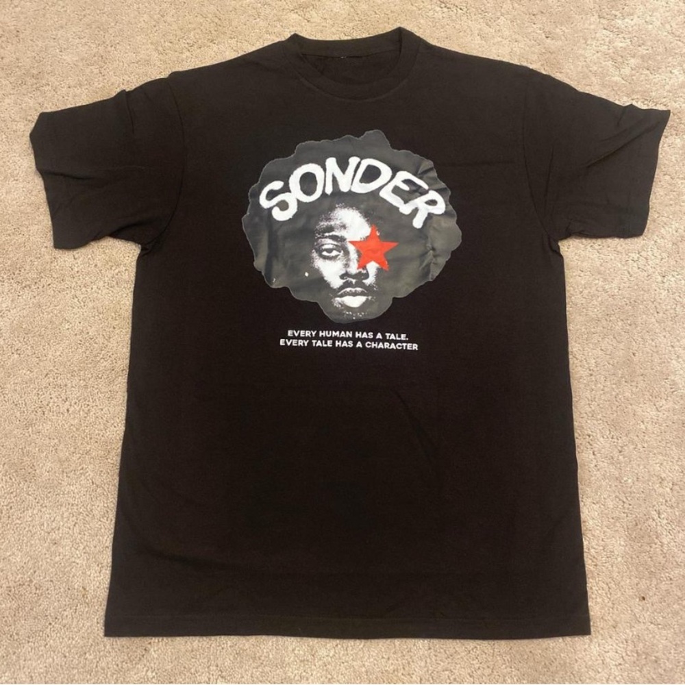 Black Graphic T-Shirt for Men